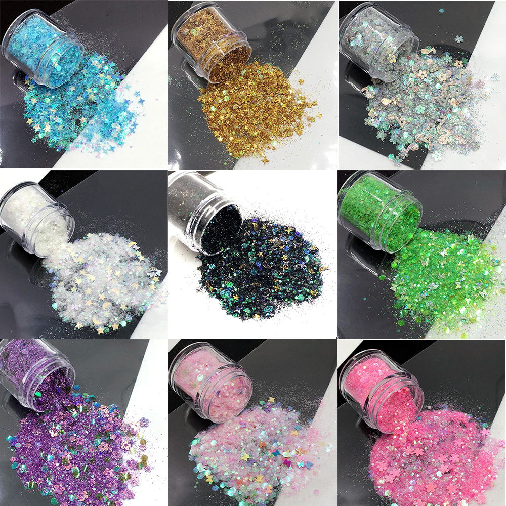10ml/Box Glitter Epoxy Resin F - Gold Foil Flakes incelemesi ve fiyatı