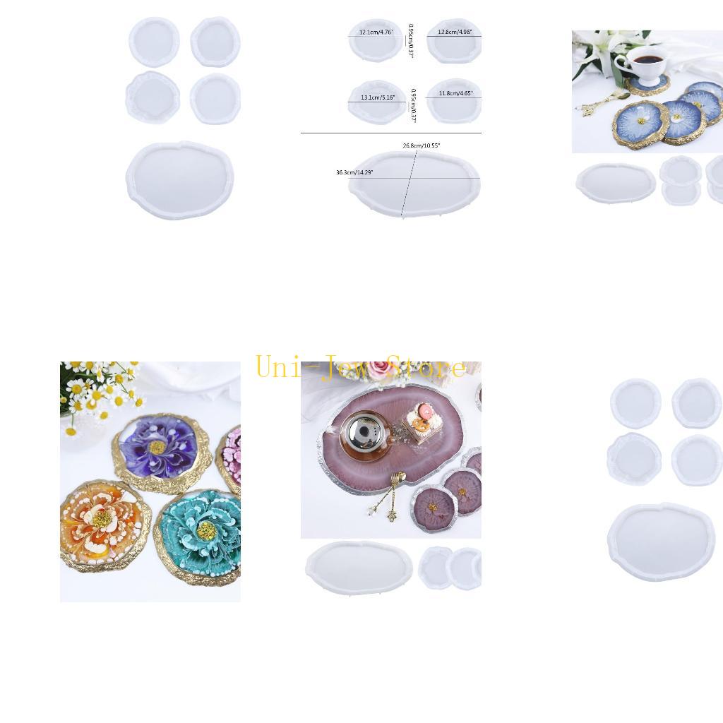40GB Resin Tray Mold Silicone  - Geode Mold Silicone incelemesi ve fiyatı