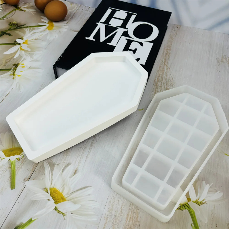 Halloween Coffin Resin Mold Tr - Serving Tray Mold incelemesi ve fiyatı