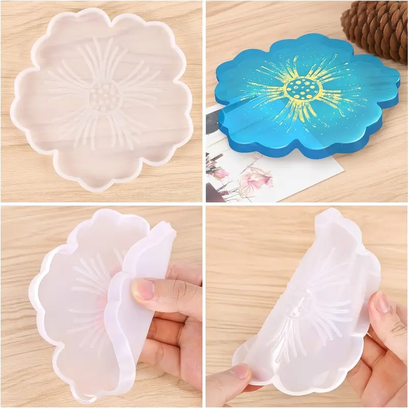 diy sakura shaped resin mold - - Geode Mold Silicone incelemesi ve fiyatı