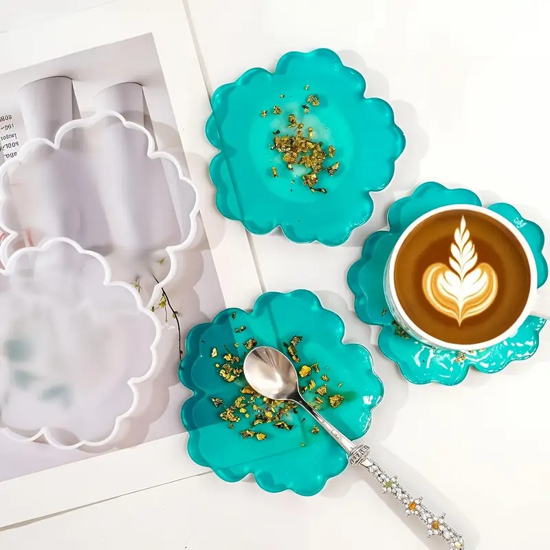 diy sakura shaped resin mold - - Geode Mold Silicone incelemesi ve fiyatı