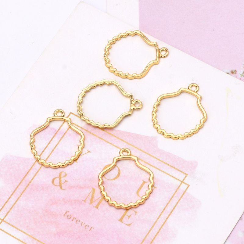   5Pcs Blank Frame Pendant for - Bezels Set Pendant incelemesi ve fiyatı