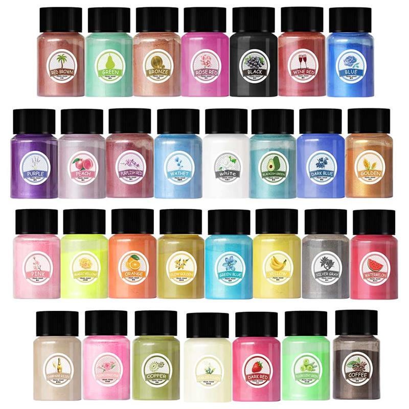 10g Pearlescent Powder Resin P - Resin Pigment Set incelemesi ve fiyatı