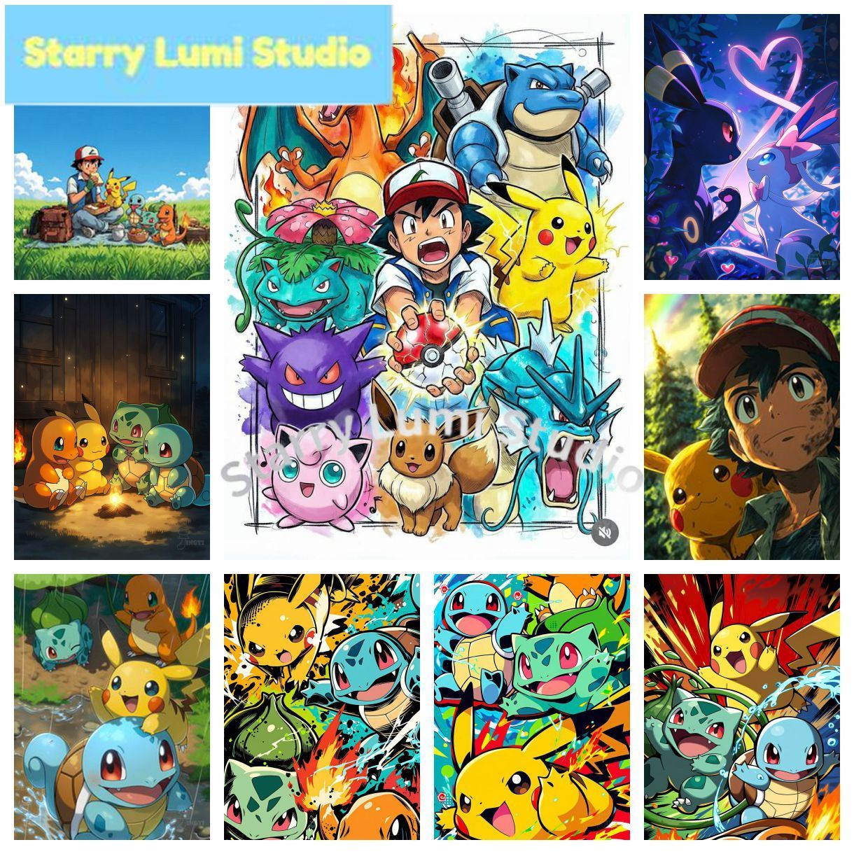 2026 New Pokémon Cute Pikachu  - Resin Craft Kit incelemesi ve fiyatı