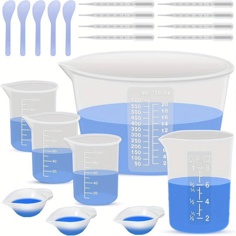 Silicone Resin Mixing Measurin - Mixing Cup Silicone incelemesi ve fiyatı