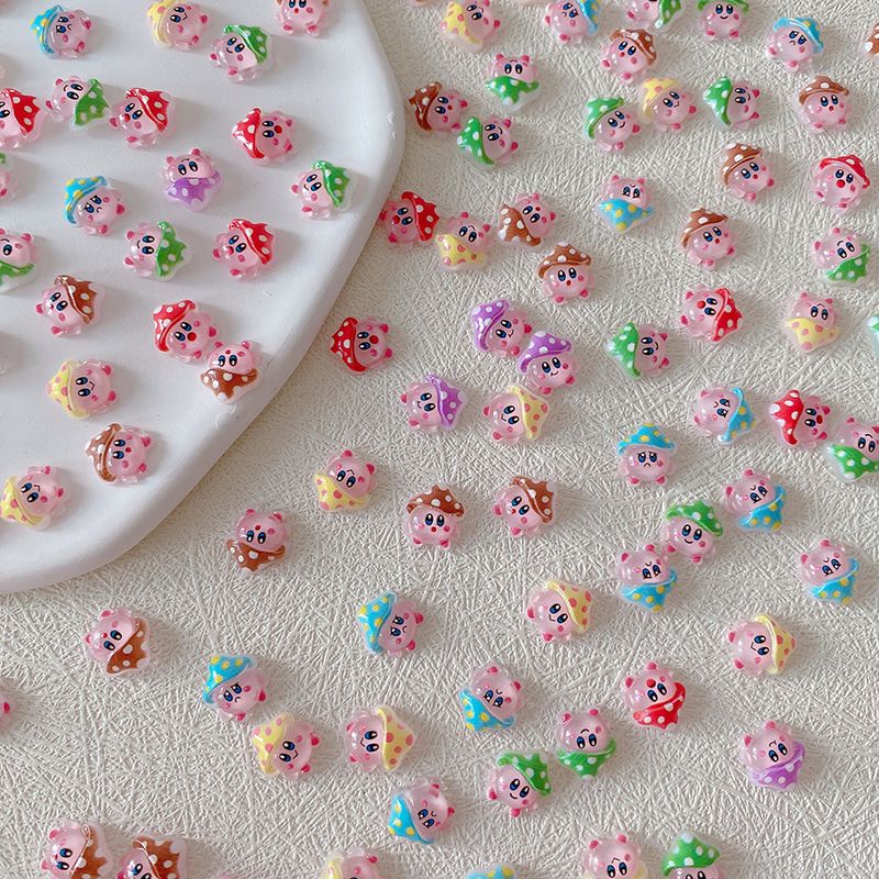 2/10/20pcs Kirby Nail Charms 3 - Resin Crafts incelemesi ve fiyatı