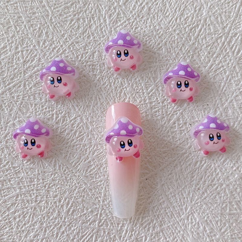 2/10/20pcs Kirby Nail Charms 3 - Resin Crafts incelemesi ve fiyatı