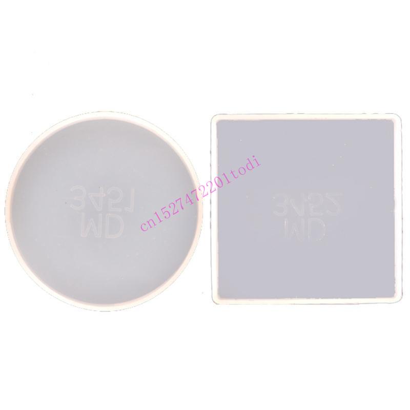 2Pcs Round Square Resin Mold G - Geode Mold Silicone incelemesi ve fiyatı