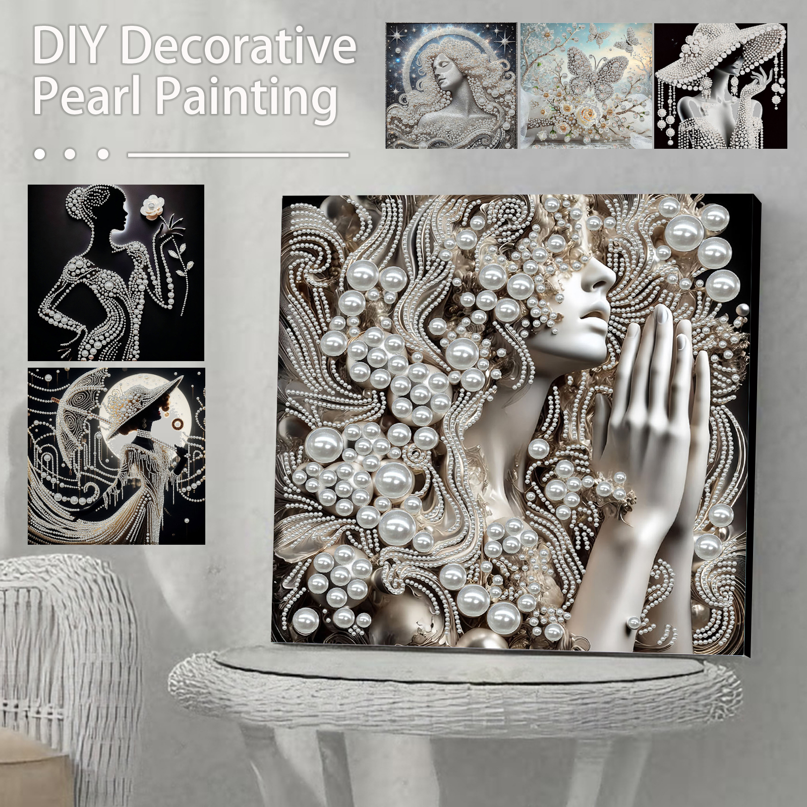 DIY Ladies Pearl Diamond Paint - Resin Craft For Beginners incelemesi ve fiyatı