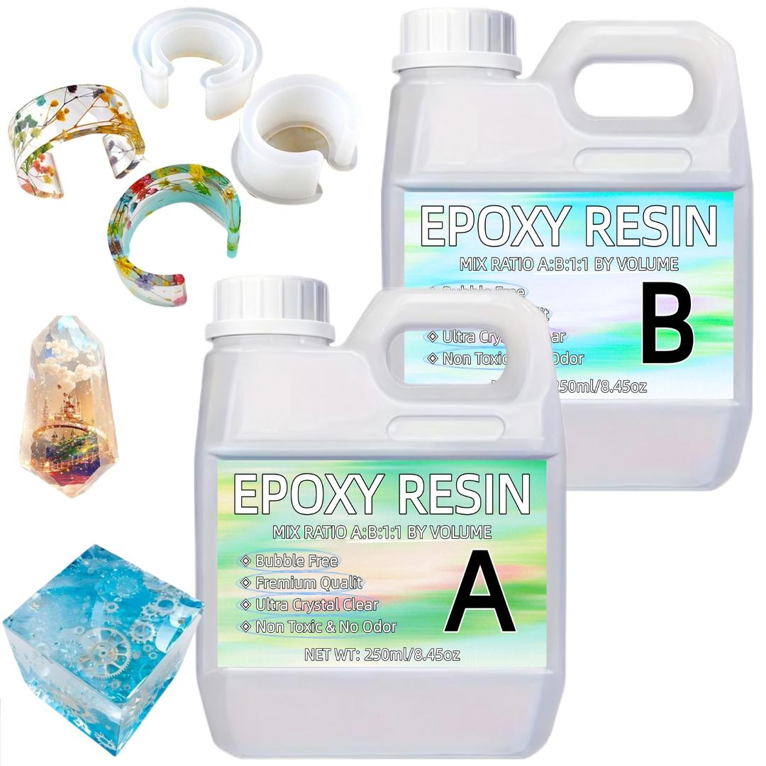 16.9oz Clear Epoxy Resin Kit C - Resin Jewelry Kit incelemesi ve fiyatı