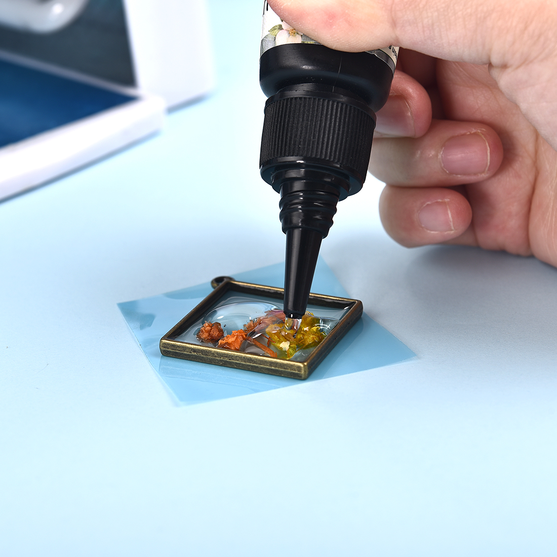 10-500g UV Epoxy Resin Glue UV - Resin Pigment Set incelemesi ve fiyatı