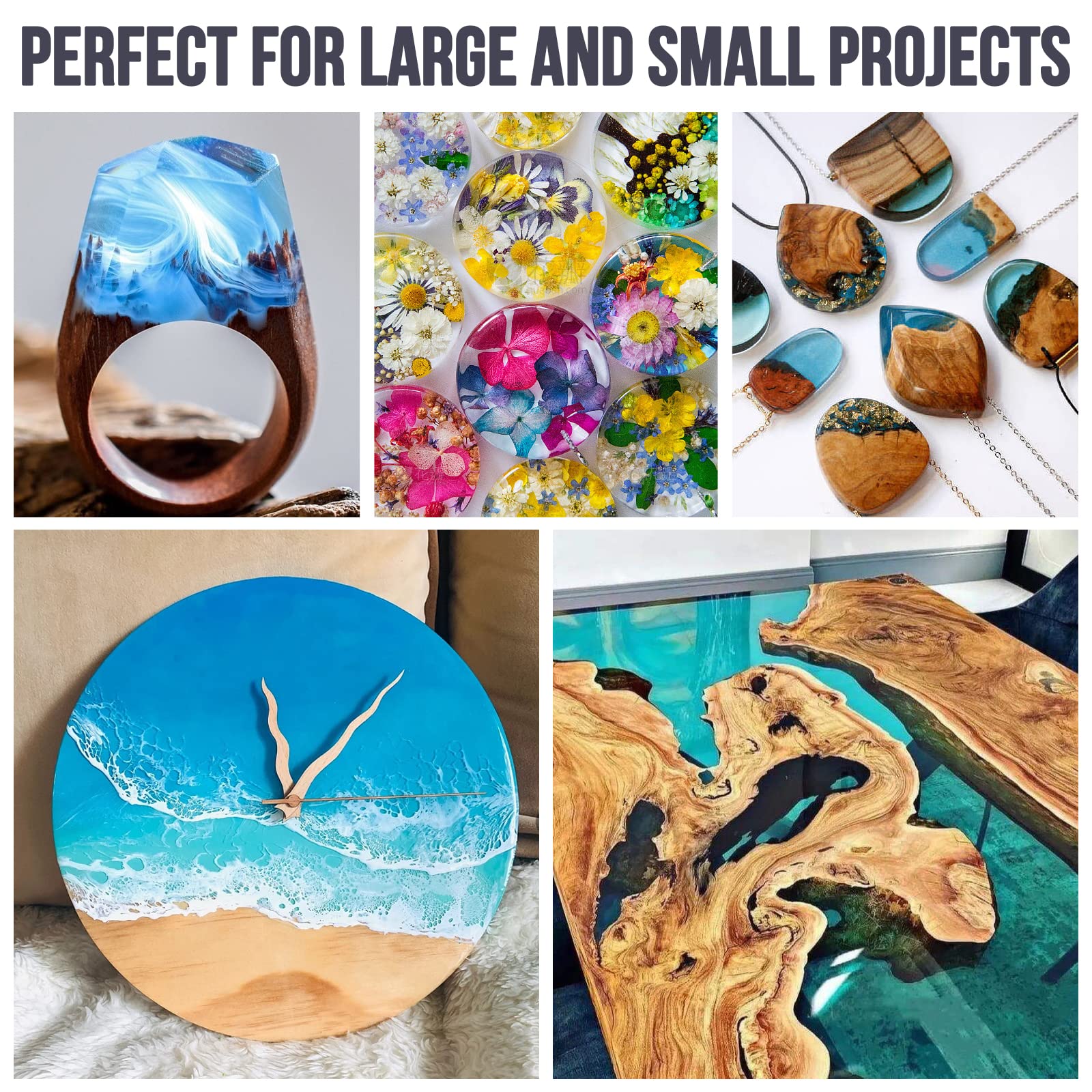 Epoxy Resin Kits Set, Art Kit  - Resin Craft For Beginners incelemesi ve fiyatı