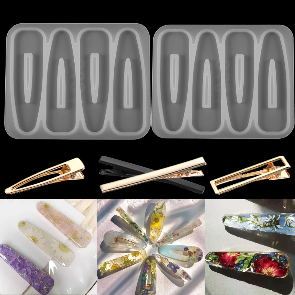 Barrettes Silicone Molds Metal - Gold Foil Flakes incelemesi ve fiyatı