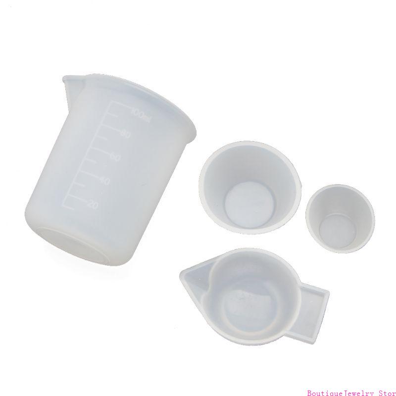E1PE 4Pcs Silicone Mixing Cups - Mixing Cup Silicone incelemesi ve fiyatı