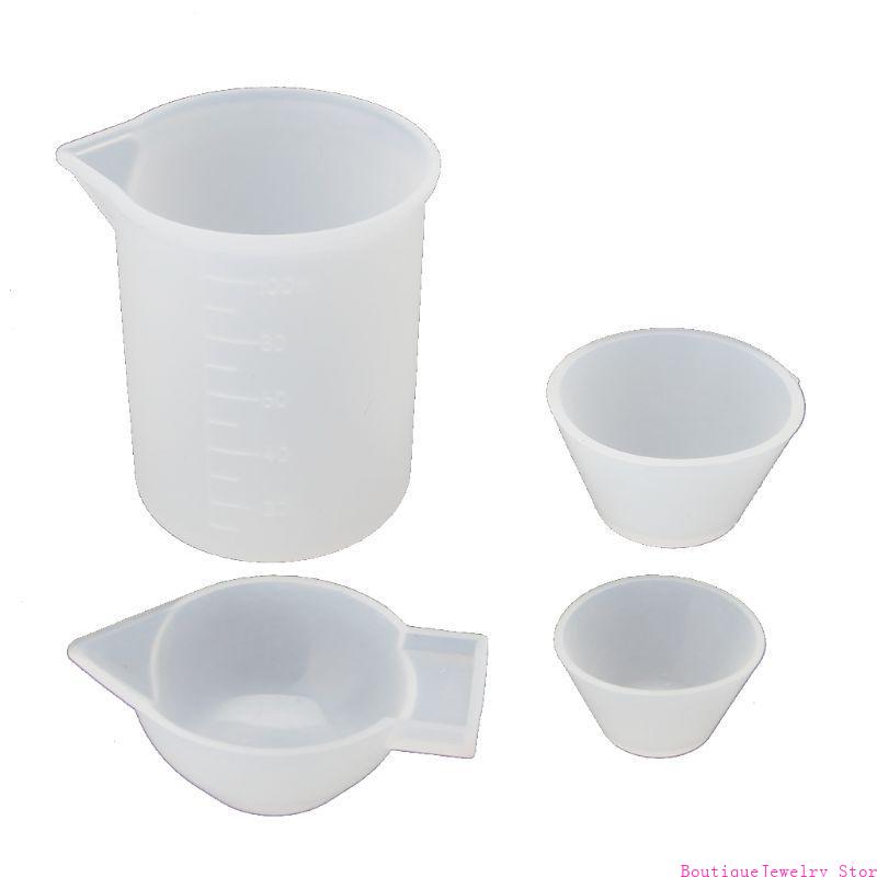 E1PE 4Pcs Silicone Mixing Cups - Mixing Cup Silicone incelemesi ve fiyatı