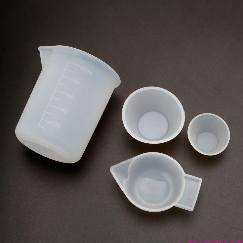 E1PE 4Pcs Silicone Mixing Cups - Mixing Cup Silicone incelemesi ve fiyatı