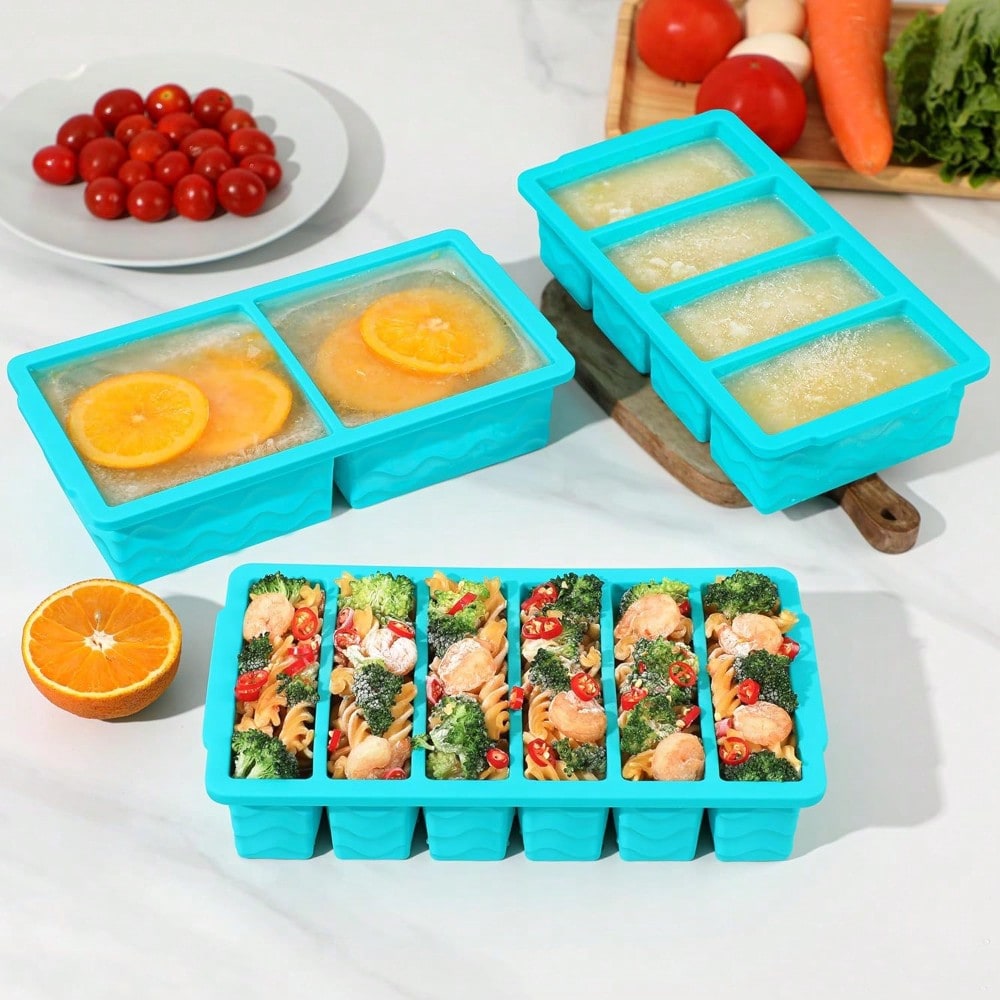 3-Pack Silicone Freezer Trays  - Silicone Mold Tray incelemesi ve fiyatı
