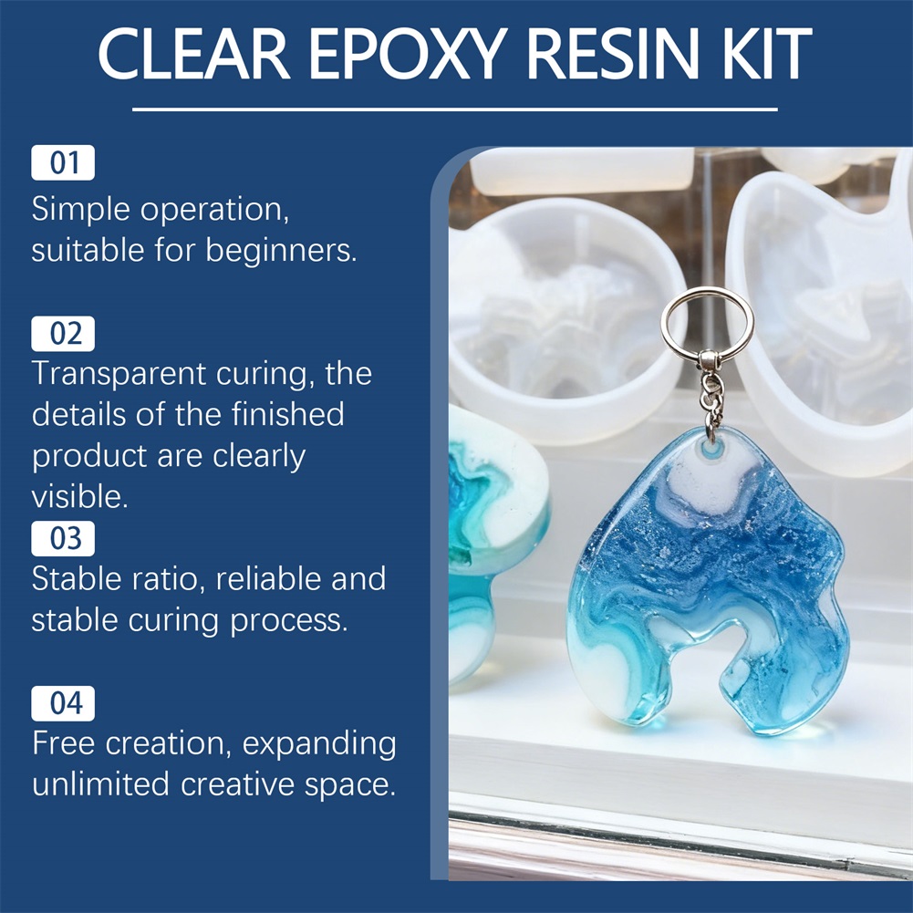 DIY Crystals Clear Epoxys Resi - Resin Jewelry Kit incelemesi ve fiyatı
