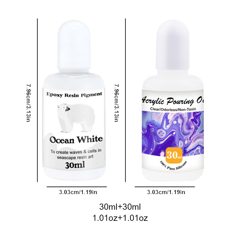 Acrylic Infusion Oil & Epoxy R - Resin Pigment Set incelemesi ve fiyatı