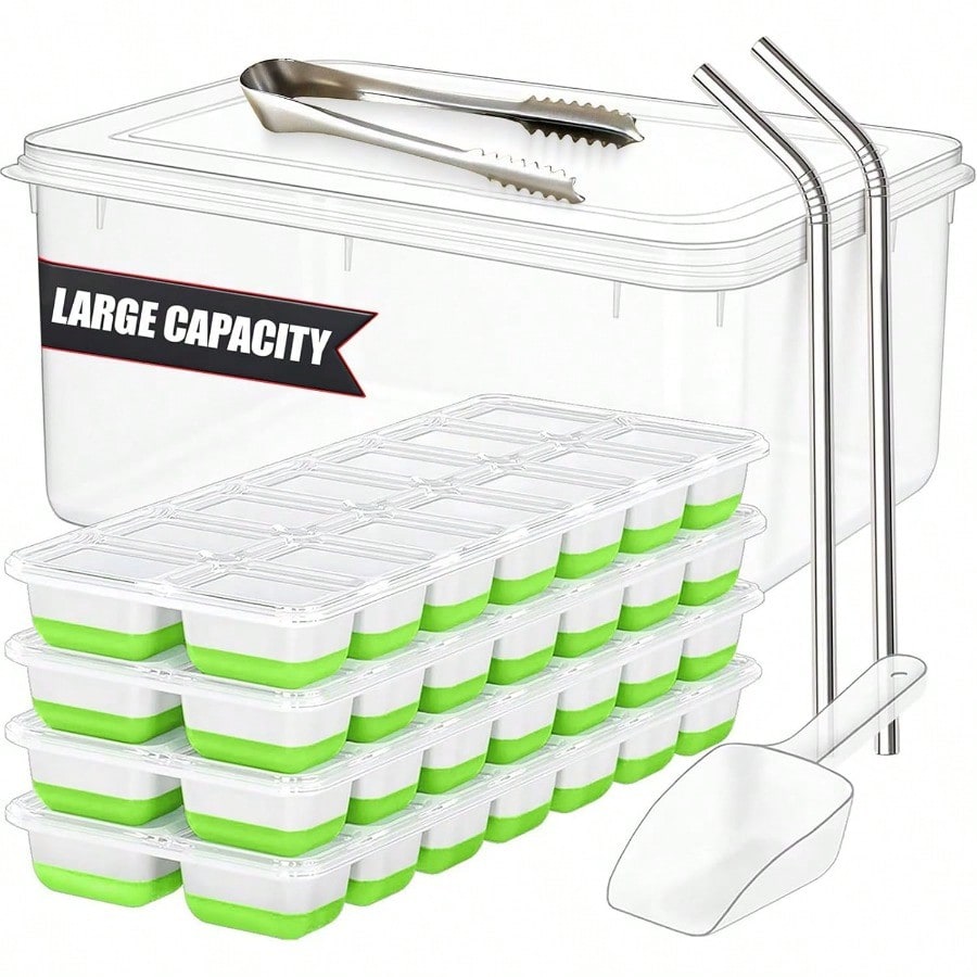 56pcs Tray With Lid And Bin –  - Silicone Mold Tray incelemesi ve fiyatı