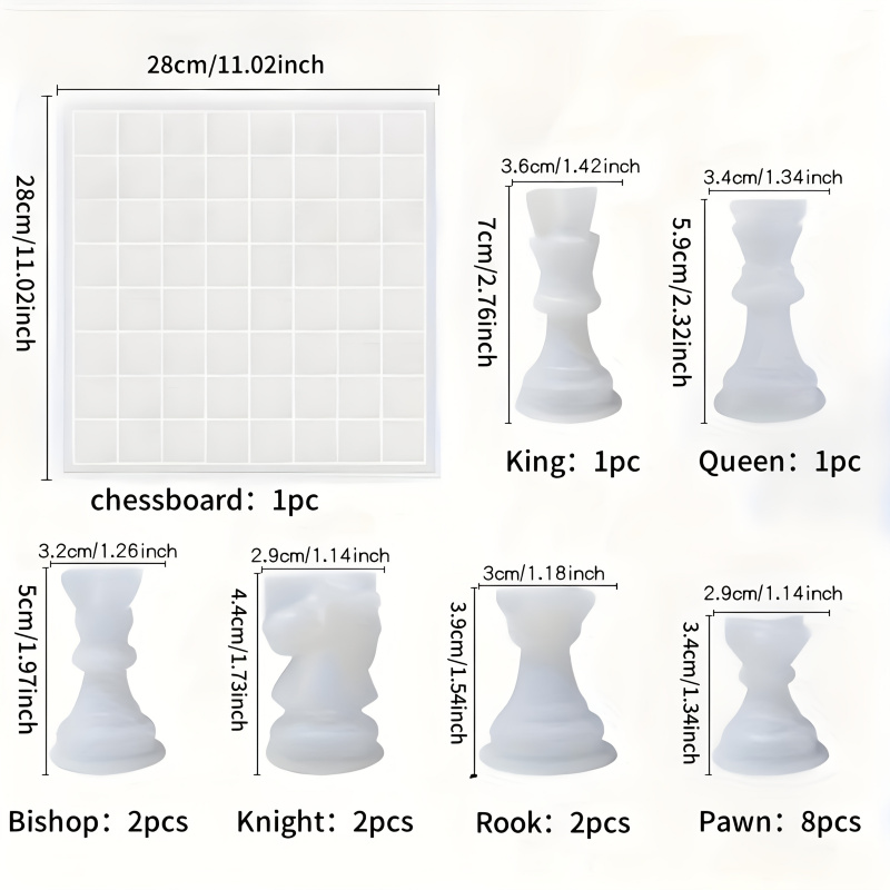11Chessboard16Resin Silicone M - Resin Pigment Set incelemesi ve fiyatı