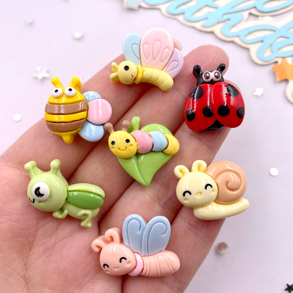 14pcs Colorful Resin Cartoon C - Resin Crafts incelemesi ve fiyatı