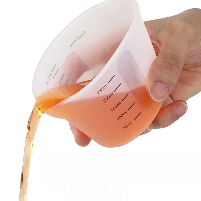 1pc Creative Simple 500ml /250 - Mixing Cup Silicone incelemesi ve fiyatı
