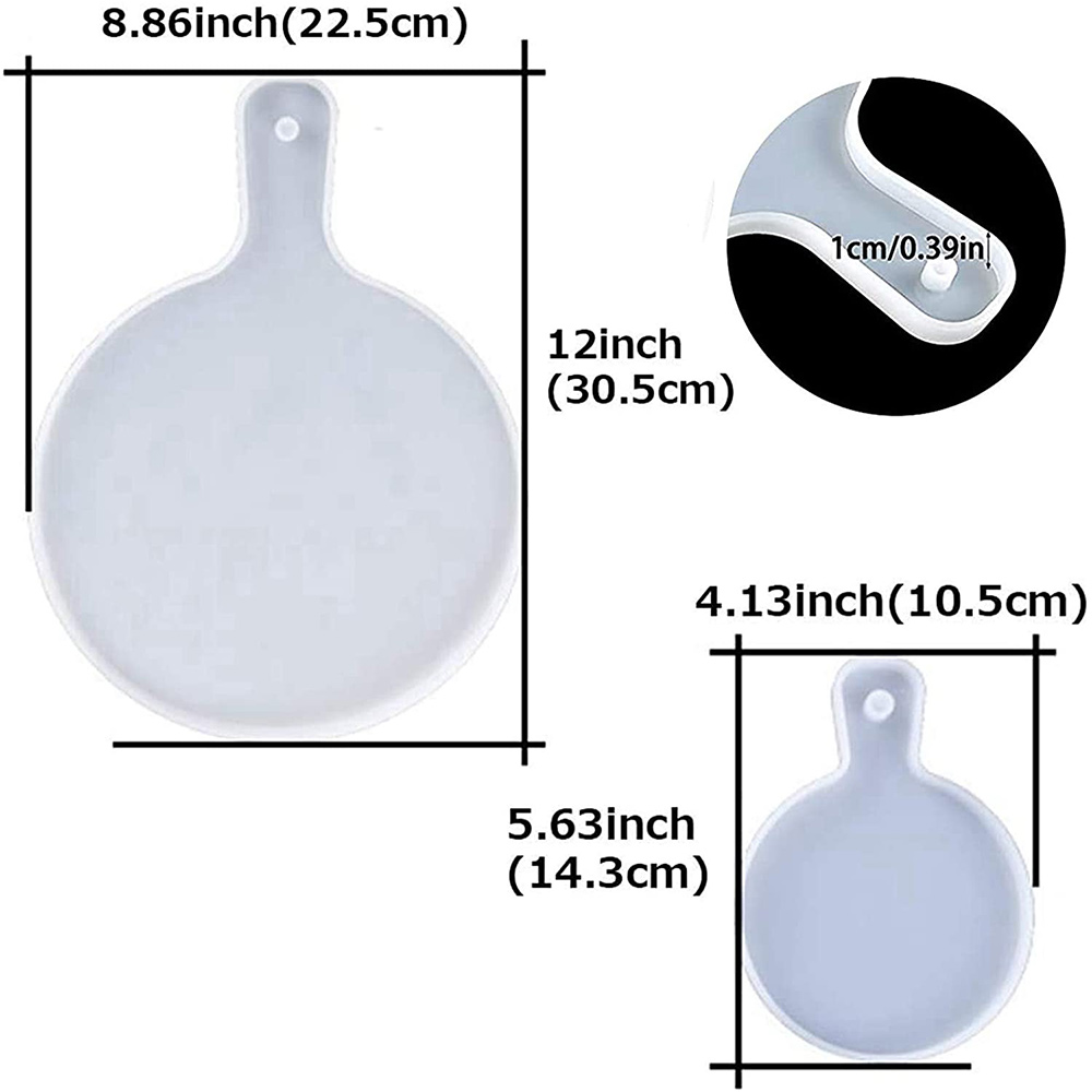 J1UL1N Resin Tray Silicone Mol - Serving Tray Mold incelemesi ve fiyatı