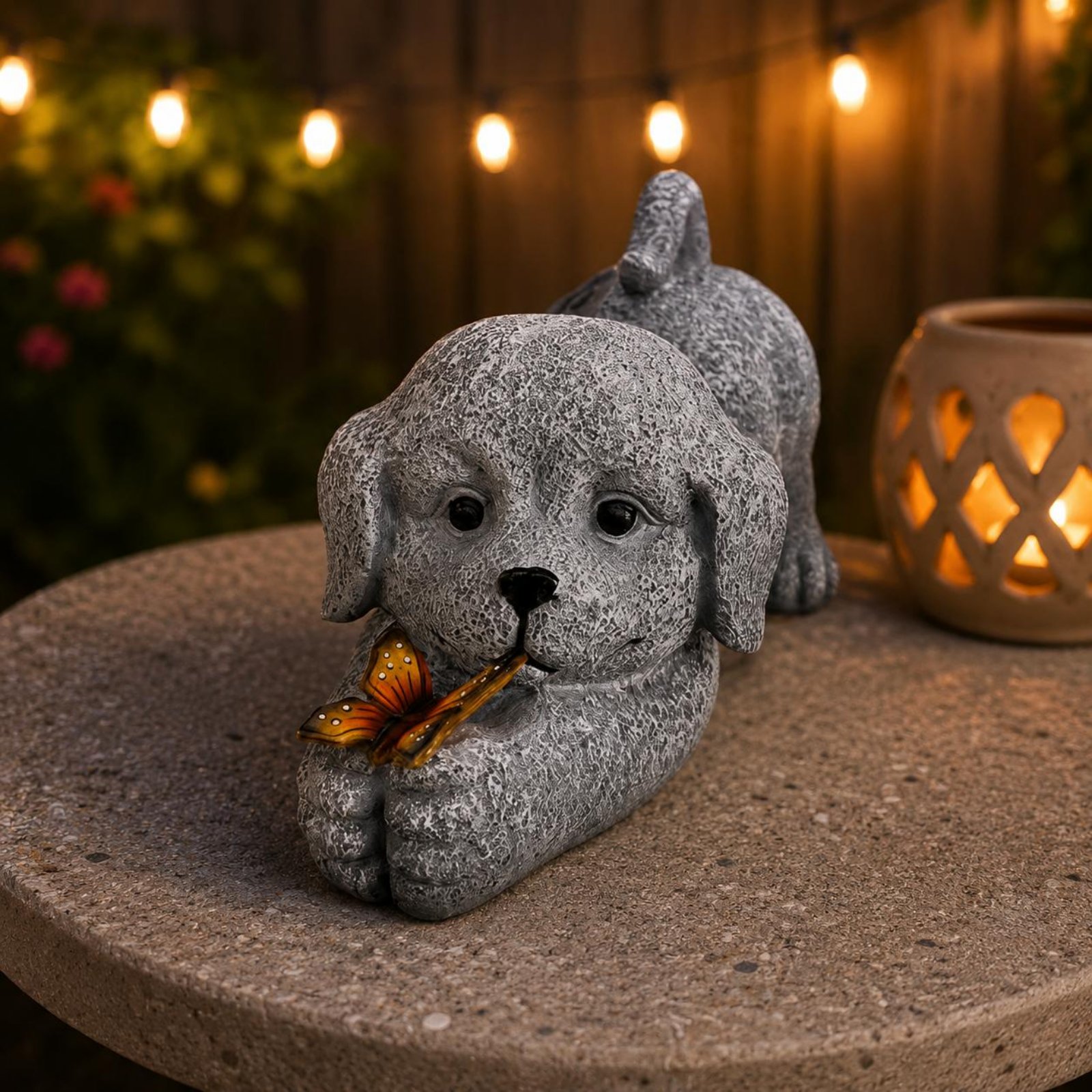 Solar Dog Statue Resin Craft S - Resin Crafts incelemesi ve fiyatı