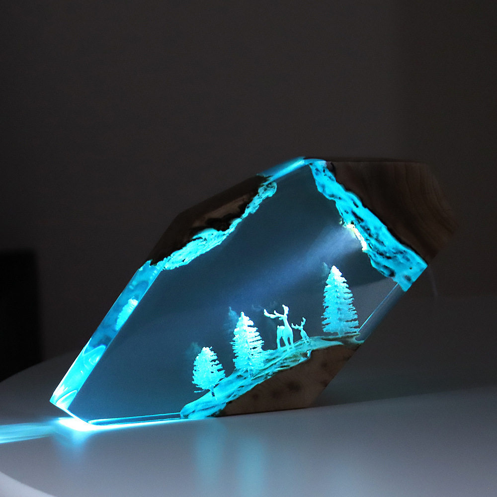 Forest Fairy Deer Desktop Art  - Resin Crafts incelemesi ve fiyatı