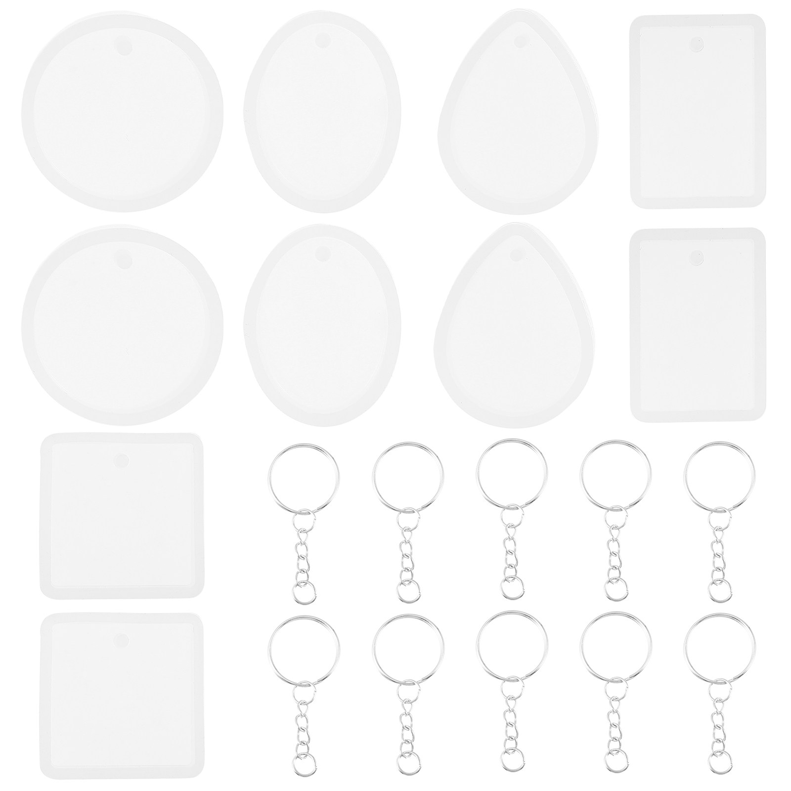 10pcs Diy Keychain Pendant Cha - Resin Crafts incelemesi ve fiyatı