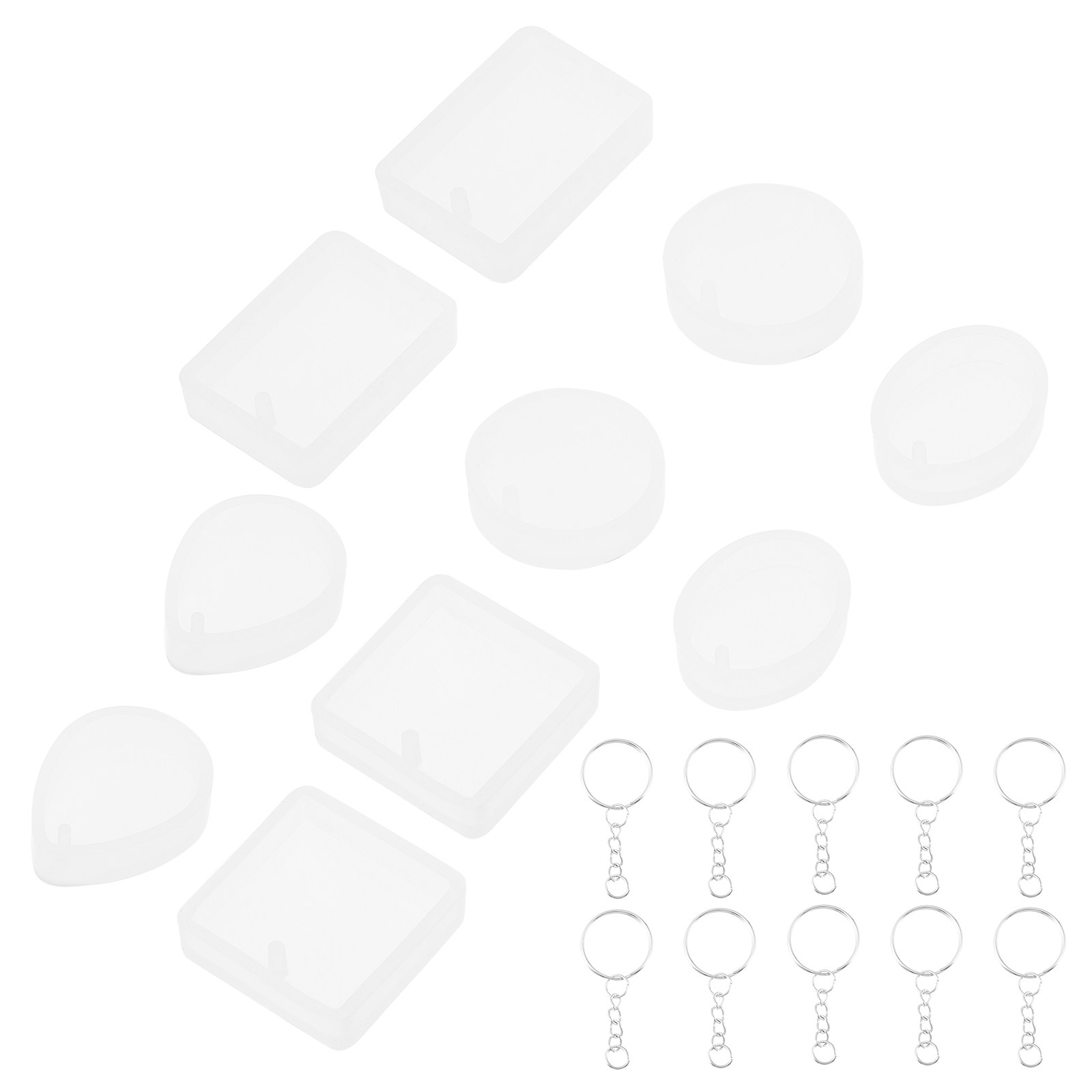 10pcs Diy Keychain Pendant Cha - Resin Crafts incelemesi ve fiyatı