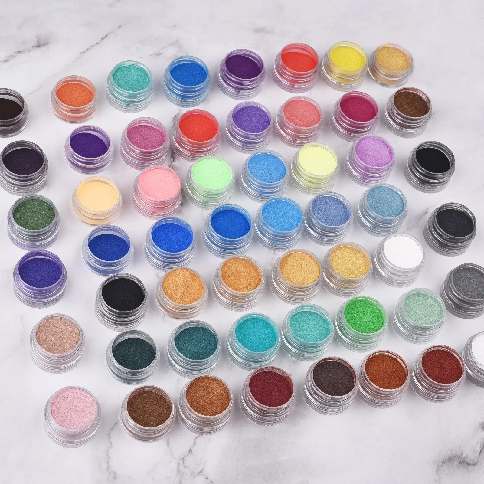 6 Colors/Set Pearlescent Powde - Resin Pigment Set incelemesi ve fiyatı