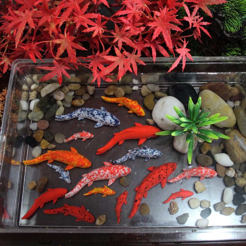 Gift Cartoon Mini Koi Fish Orn - Resin Crafts incelemesi ve fiyatı