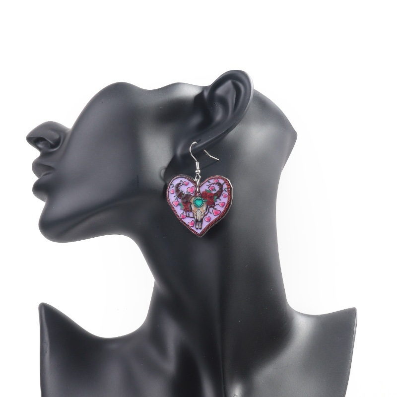 Dried Flower Earrings Heart Re - Dried Flower Bulk incelemesi ve fiyatı
