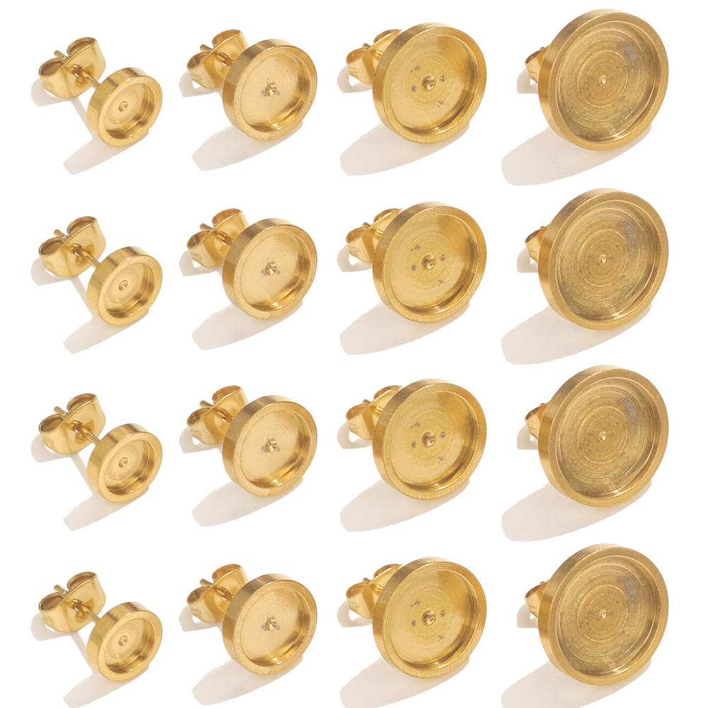 10pcs Stainless Steel Gold Ear - Resin Craft Kit incelemesi ve fiyatı